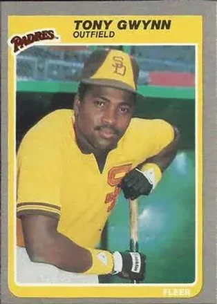 1985 Fleer #34 Tony Gwynn