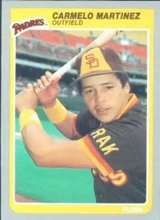 1985 Fleer #40 Carmelo Martinez