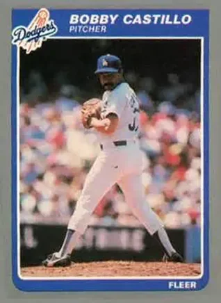 1985 Fleer Update #U-22 - Bobby Castillo - Los Angeles Dodgers 1985 Fleer Update #U-22 - Bobby Castillo - Los Angeles Dodgers