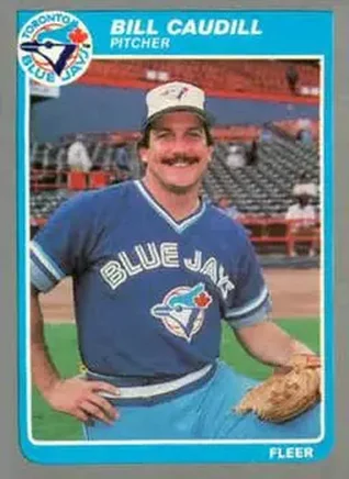 1985 Fleer Update #U-23 - Bill Caudill - Toronto Blue Jays
