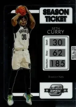 2021-22 Panini Contenders Optic #8 Seth Curry