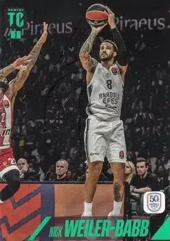 2025-26 Panini Top Class EuroLeague #3 Nick Weiler-Babb