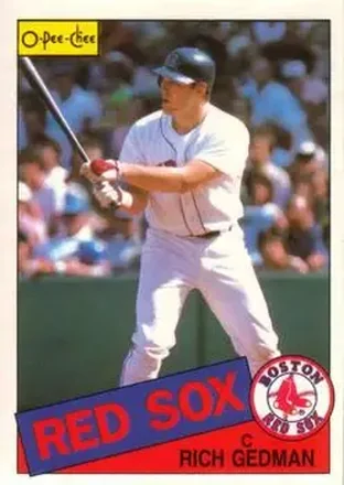 1985 O-Pee-Chee #18 Rich Gedman