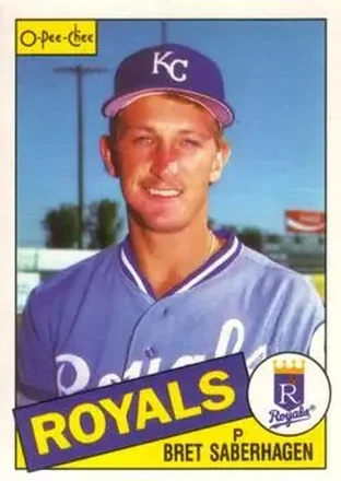 1985 O-Pee-Chee #23 Bret Saberhagen