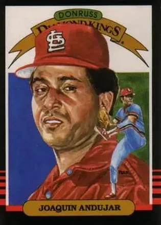 1985 Leaf #13 - Joaquin Andujar - St. Louis Cardinals