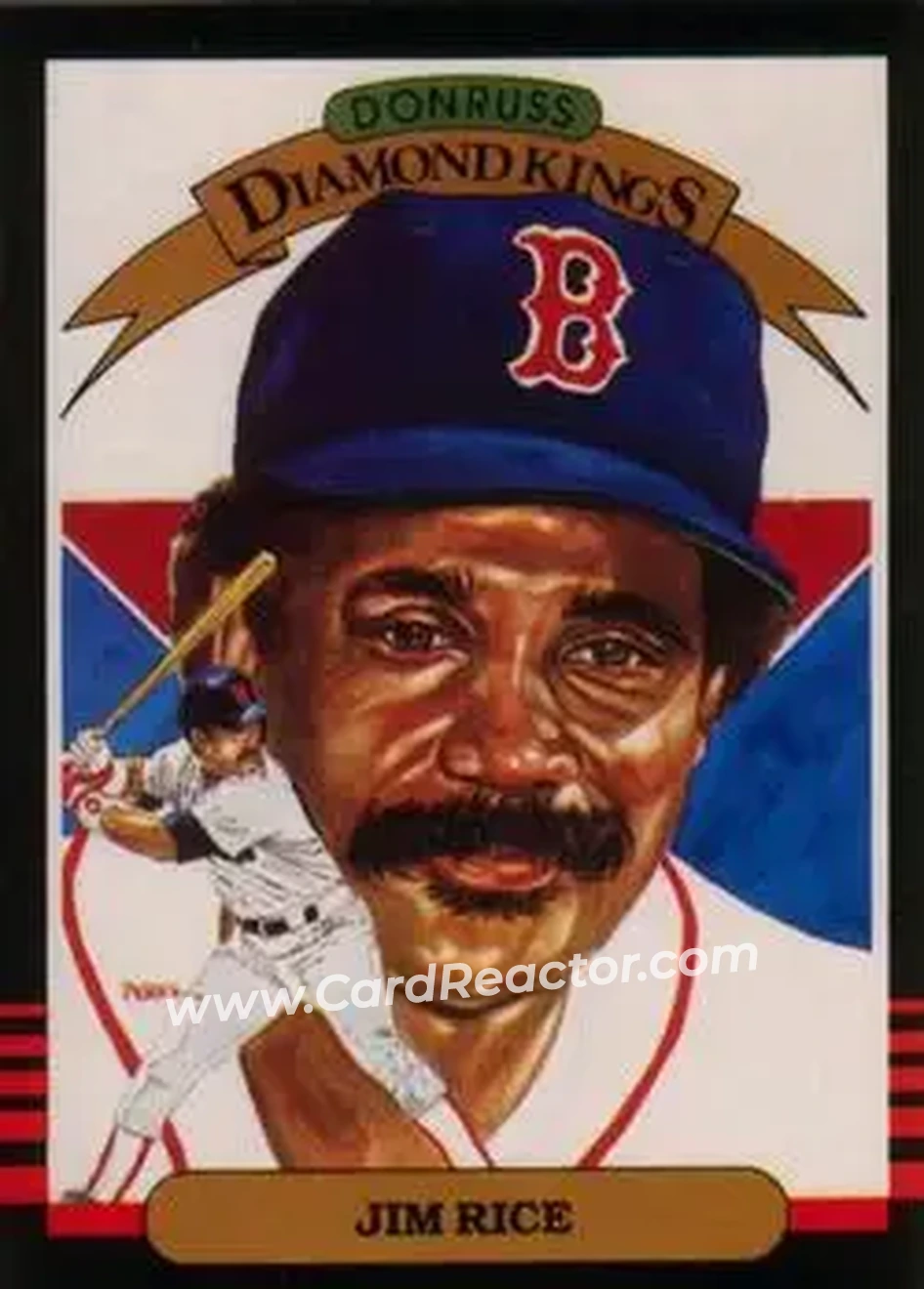 1985 Leaf #15 - Jim Rice - Boston Red Sox - Front