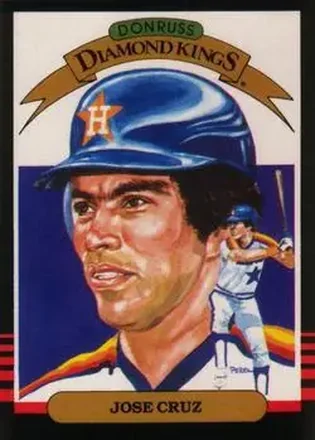 1985 Leaf #20 Jose Cruz
