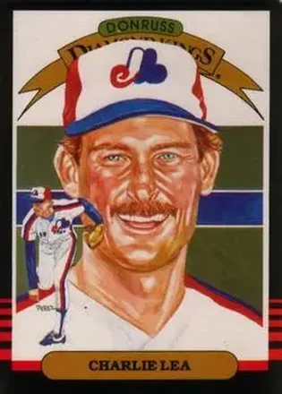 1985 Leaf #21 Charlie Lea
