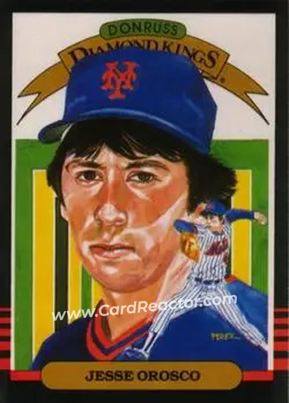 1985 Leaf #22 - Jesse Orosco - New York Mets - Front