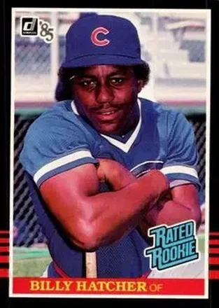 1985 Donruss #41 Billy Hatcher