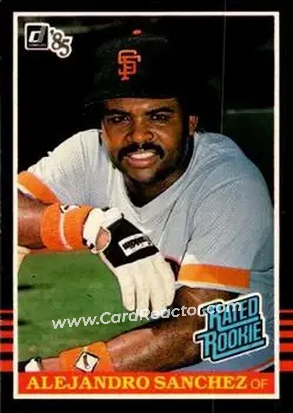 1985 Donruss #43 - Alejandro Sanchez - San Francisco Giants - Front