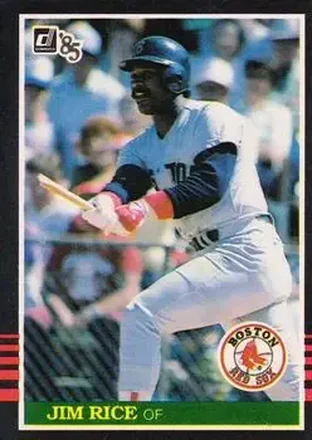 1985 Donruss #50 - Jim Rice - Boston Red Sox