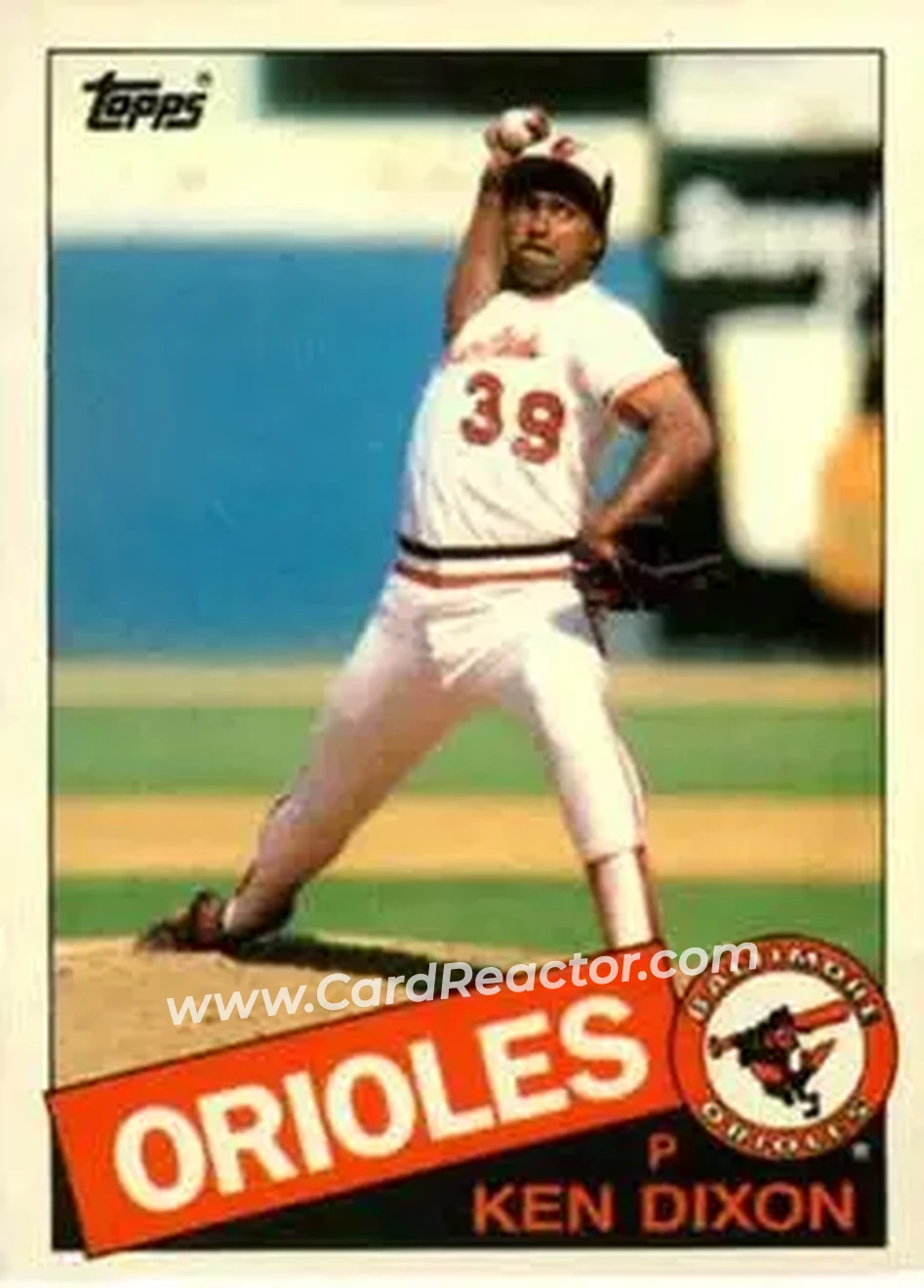 1985 Topps Traded #31T - Ken Dixon - Baltimore Orioles - Front