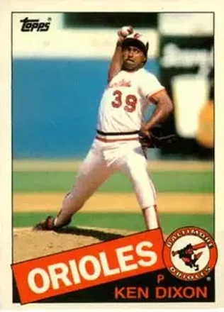 1985 Topps Traded #31T - Ken Dixon - Baltimore Orioles 1985 Topps Traded #31T - Ken Dixon - Baltimore Orioles