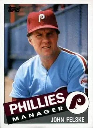 1985 Topps Traded #33T John Felske