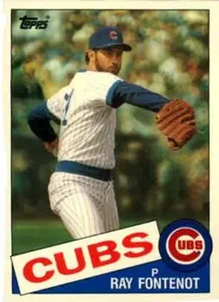 1985 Topps Traded #35T - Ray Fontenot - Chicago Cubs