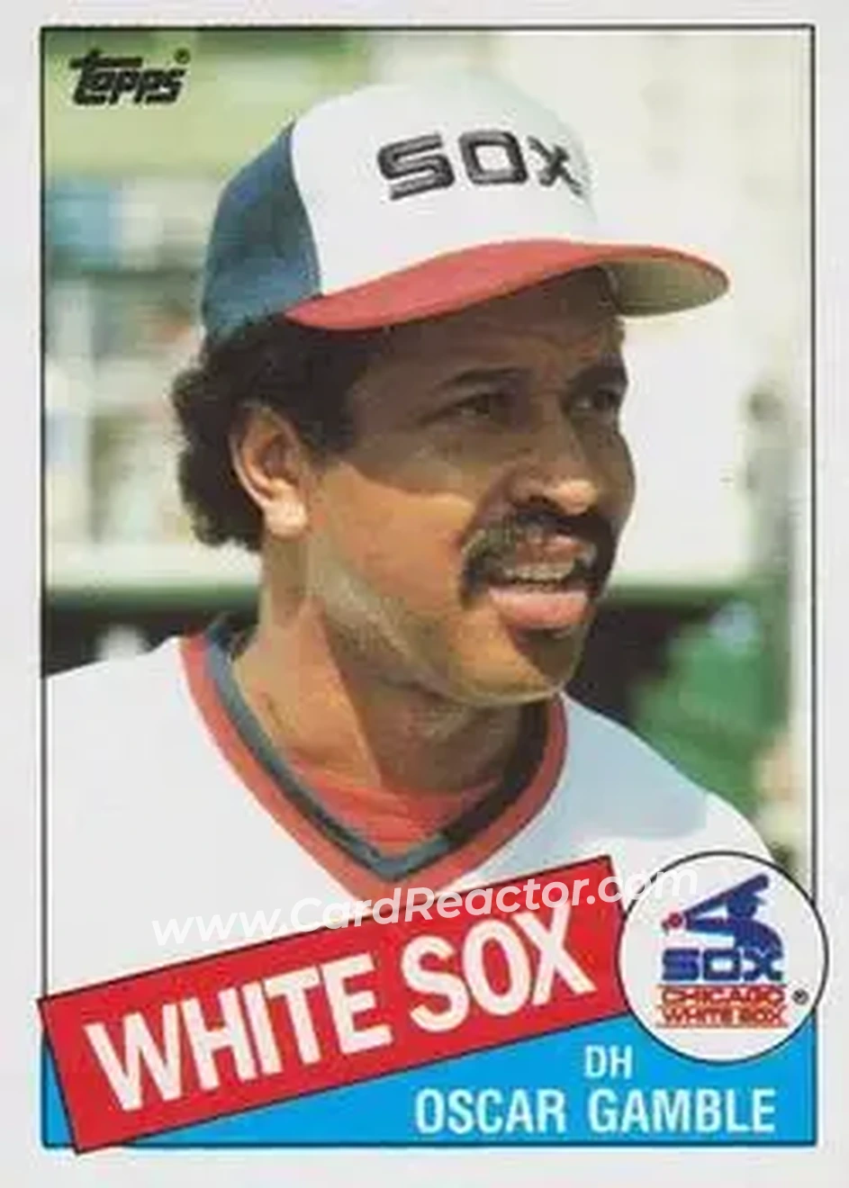 1985 Topps Traded #37T - Oscar Gamble - Chicago White Sox - Front