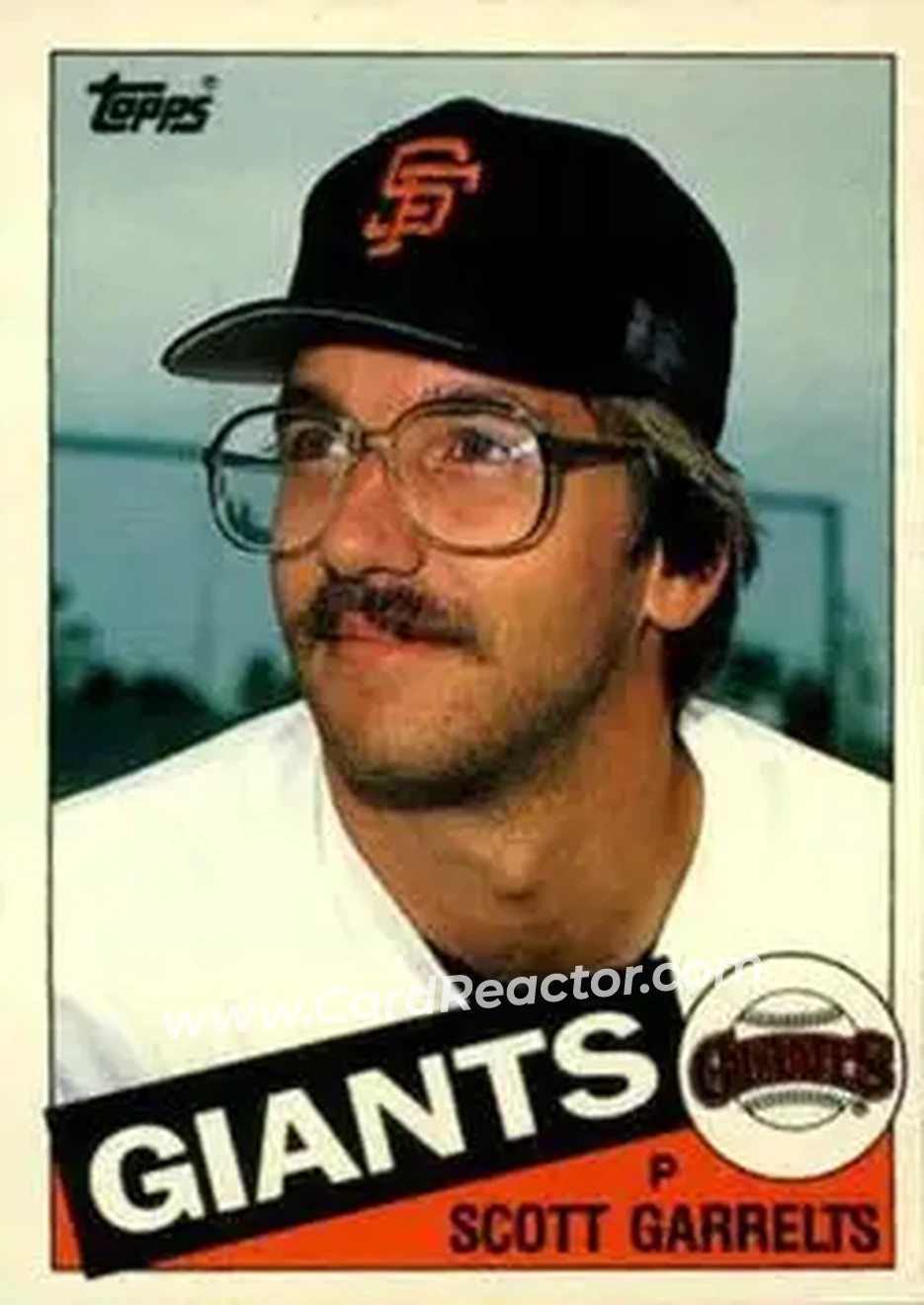 1985 Topps Traded #38T - Scott Garrelts - San Francisco Giants - Front