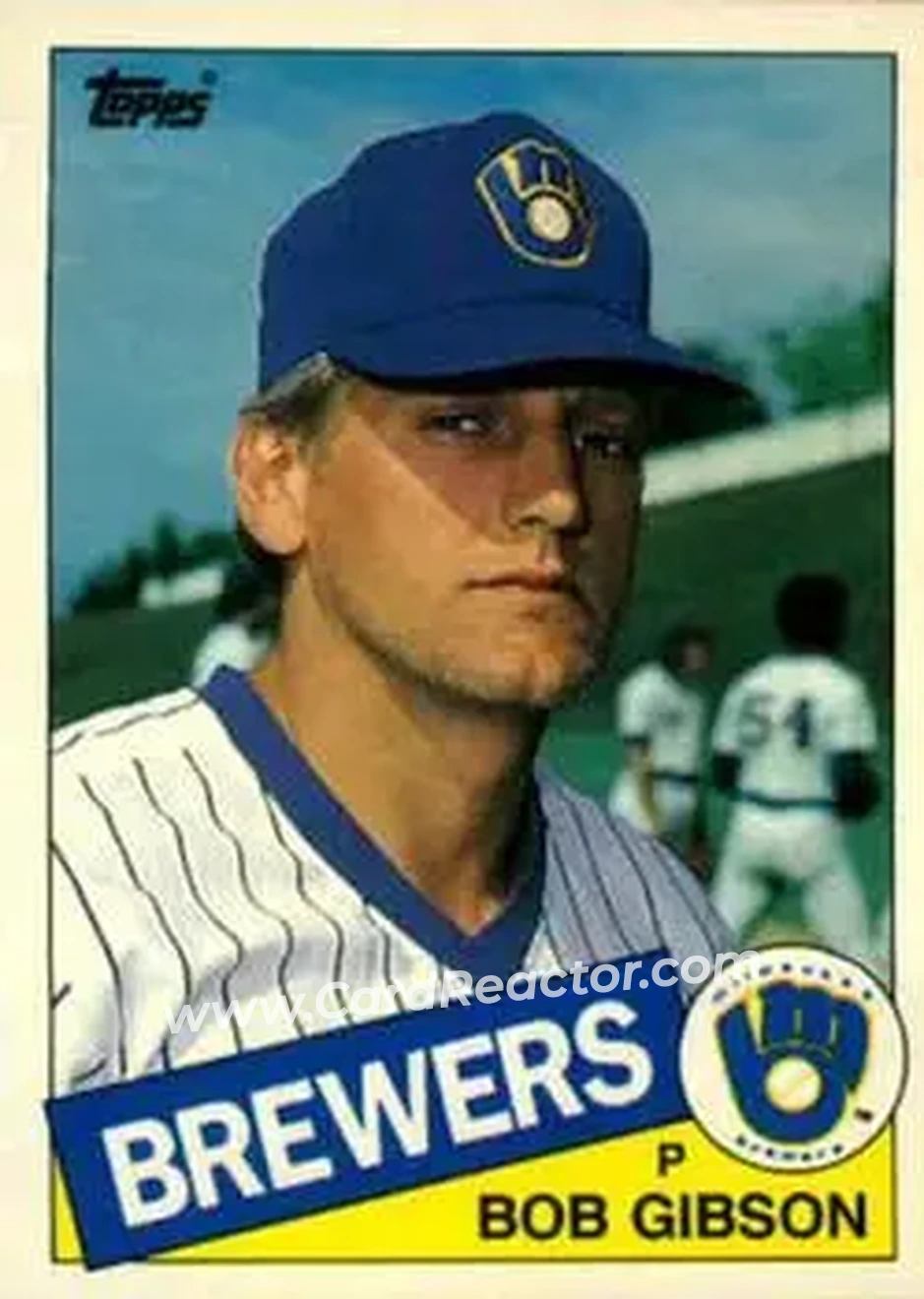 1985 Topps Traded #39T - Bob Gibson - Milwaukee Brewers - Front