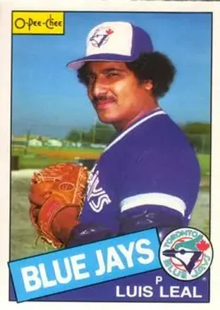 1985 O-Pee-Chee #31 - Luis Leal - Toronto Blue Jays