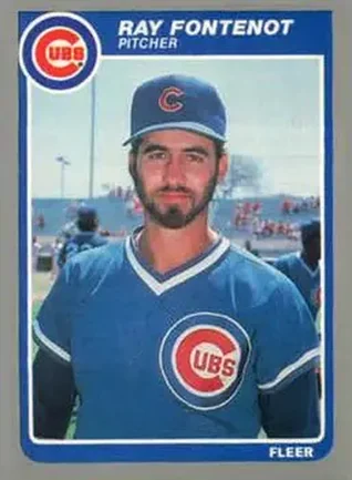 1985 Fleer Update #U-42 - Ray Fontenot - Chicago Cubs