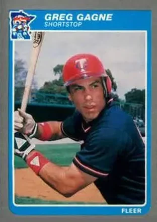 1985 Fleer Update #U-43 - Greg Gagne - Minnesota Twins