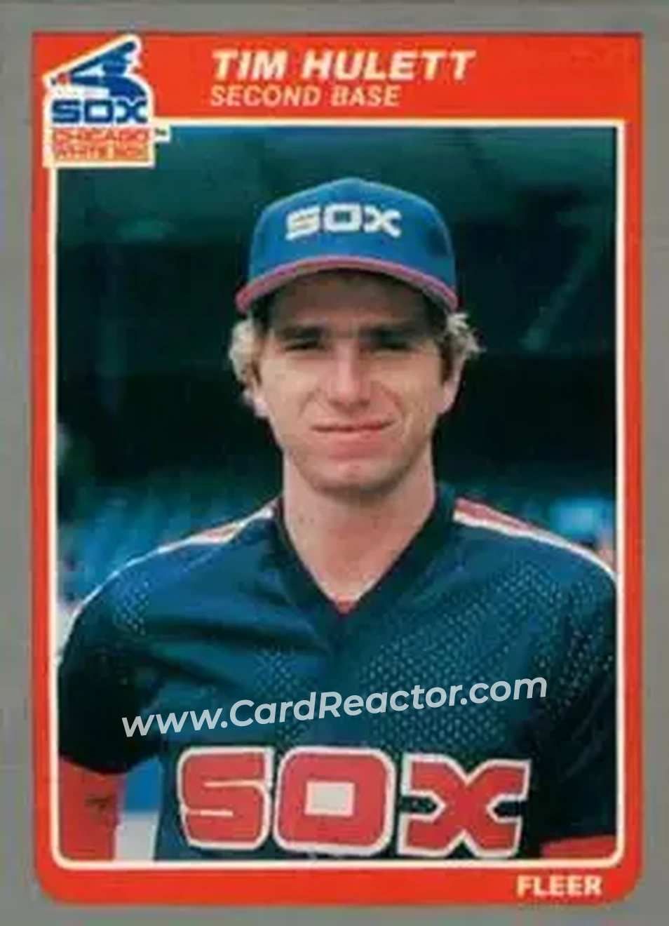 1985 Fleer Update #U-59 - Tim Hulett - Chicago White Sox - Front