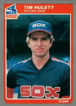 1985 Fleer Update #U-59 - Tim Hulett - Chicago White Sox