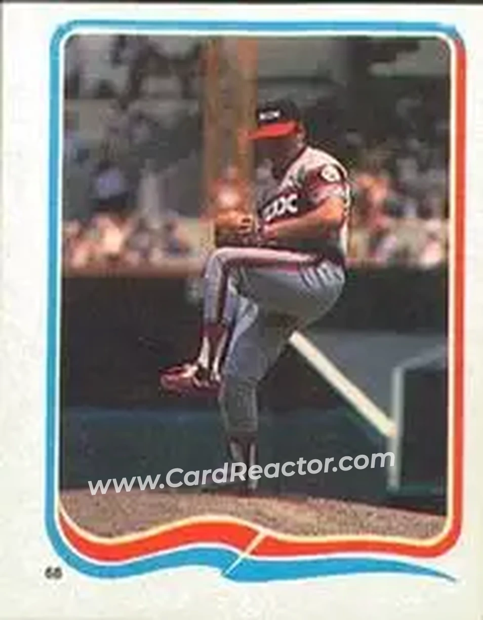 1985 Fleer Star Stickers #68 - Tom Seaver - Chicago White Sox - Front