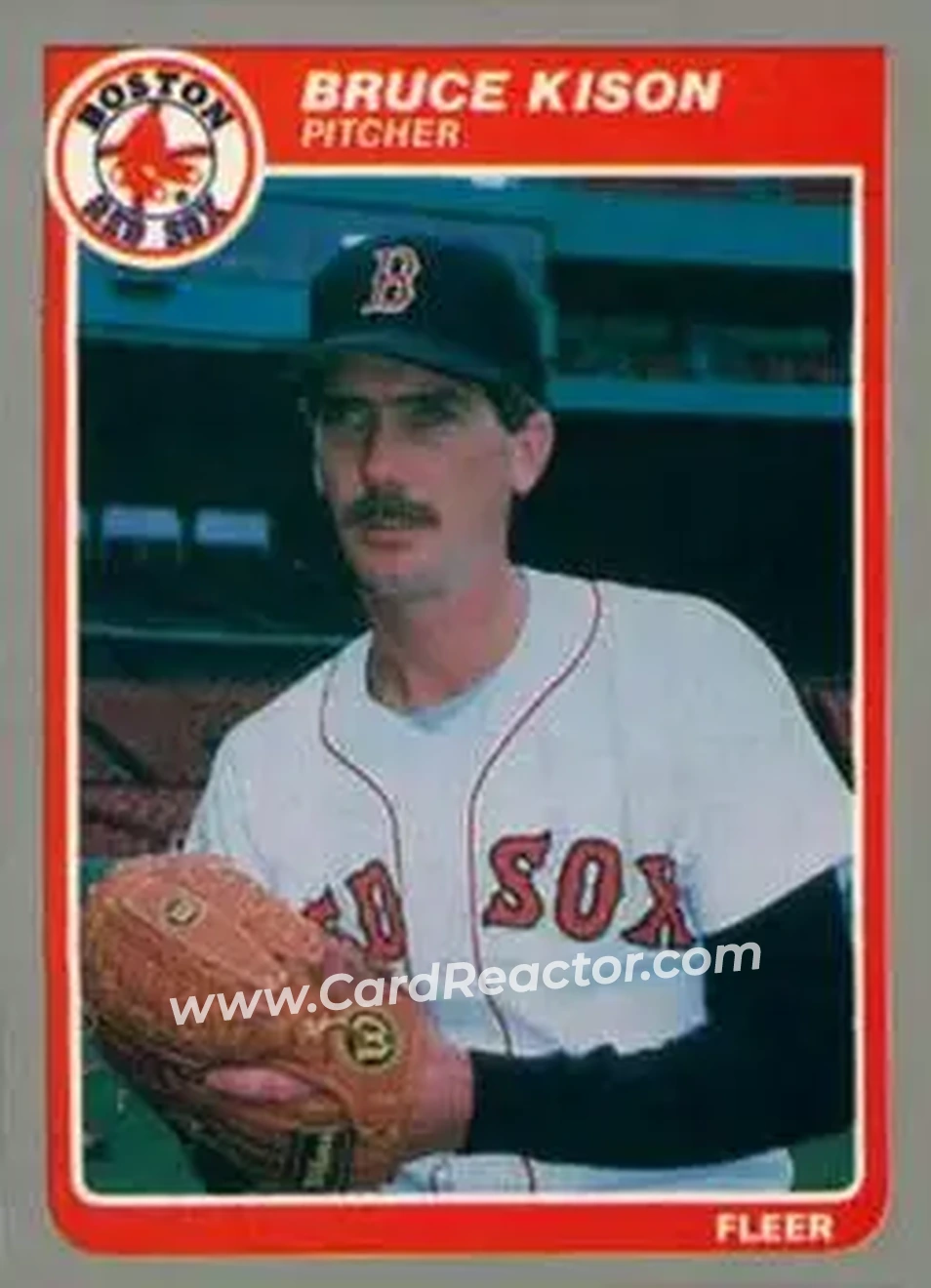 1985 Fleer Update #U-65 - Bruce Kison - Boston Red Sox - Front