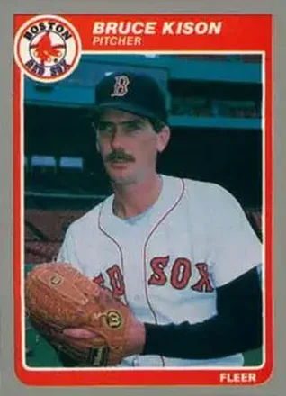 1985 Fleer Update #U-65 - Bruce Kison - Boston Red Sox