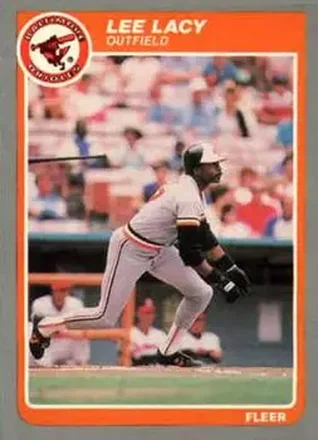 1985 Fleer Update #U-67 - Lee Lacy - Baltimore Orioles 1985 Fleer Update #U-67 - Lee Lacy - Baltimore Orioles