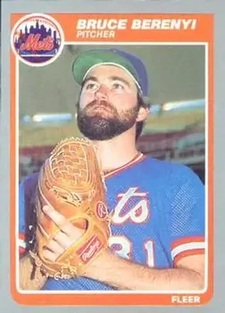1985 Fleer #73 - Bruce Berenyi - New York Mets