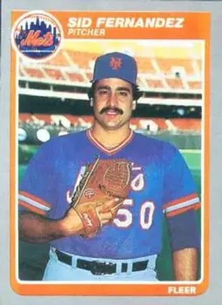 1985 Fleer #77 Sid Fernandez