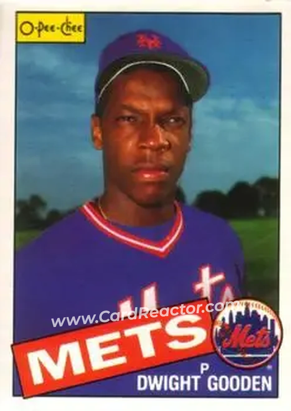 1985 O-Pee-Chee #41 - Dwight Gooden - New York Mets - Front