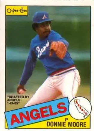 1985 O-Pee-Chee #61 - Donnie Moore - California Angels
