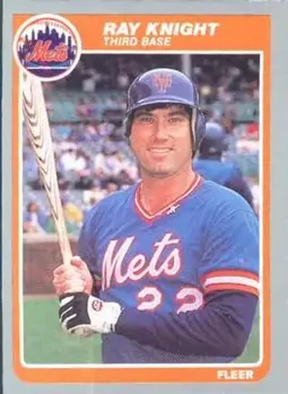 1985 Fleer #86 Ray Knight