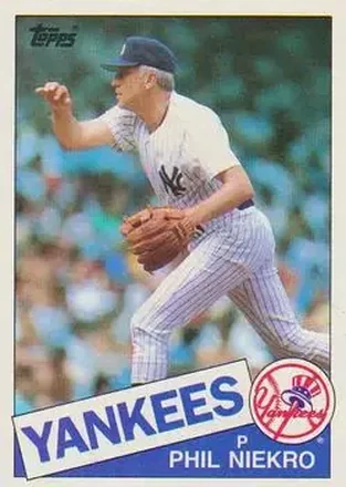1985 Topps #40 Phil Niekro