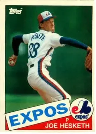 1985 Topps Traded #52T Joe Hesketh