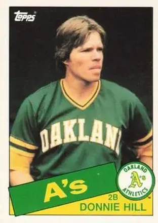 1985 Topps Traded #54T Donnie Hill