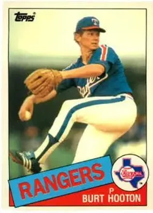 1985 Topps Traded #56T - Burt Hooton - Texas Rangers