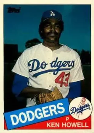 1985 Topps Traded #58T Ken Howell