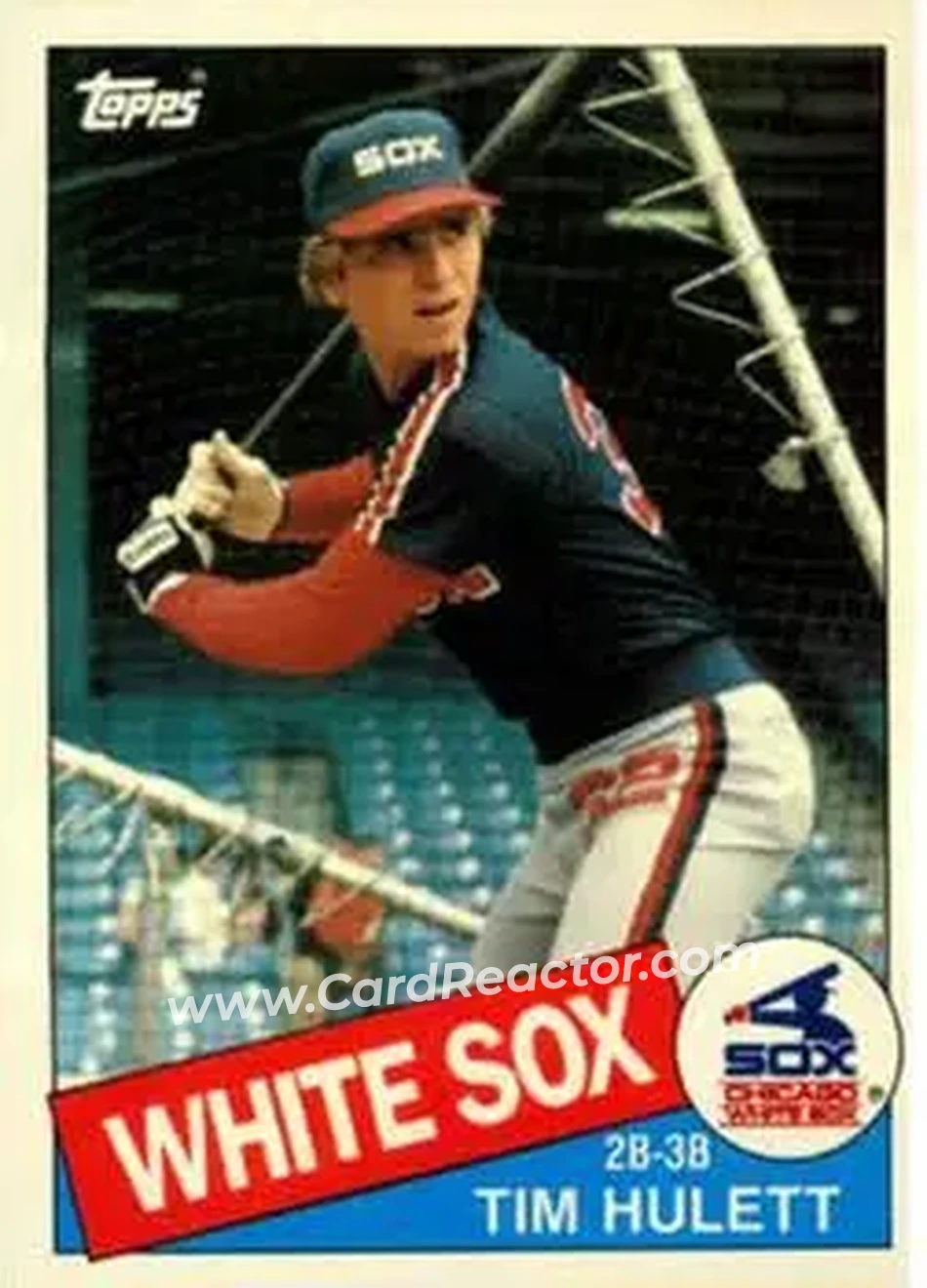 1985 Topps Traded #60T - Tim Hulett - Chicago White Sox - Front