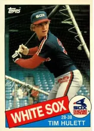 1985 Topps Traded #60T - Tim Hulett - Chicago White Sox