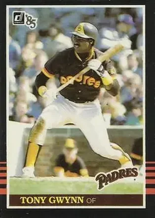 1985 Donruss #63 - Tony Gwynn - San Diego Padres