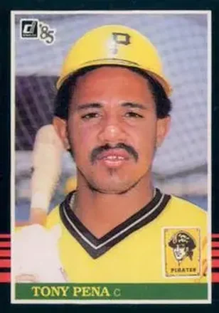 1985 Donruss #64 - Tony Pena - Pittsburgh Pirates