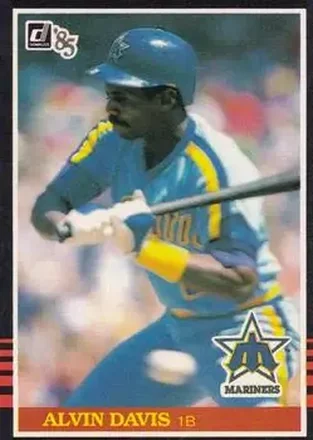1985 Donruss #69 Alvin Davis