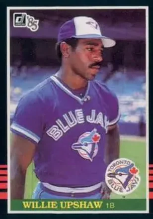 1985 Donruss #71 - Willie Upshaw - Toronto Blue Jays