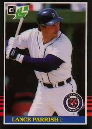 1985 Leaf #41 - Lance Parrish - Detroit Tigers