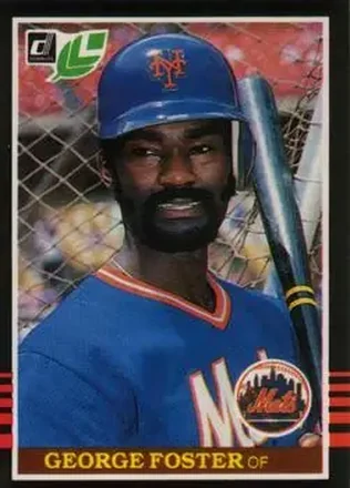 1985 Leaf #42 George Foster
